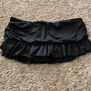 Used black swim bottom
